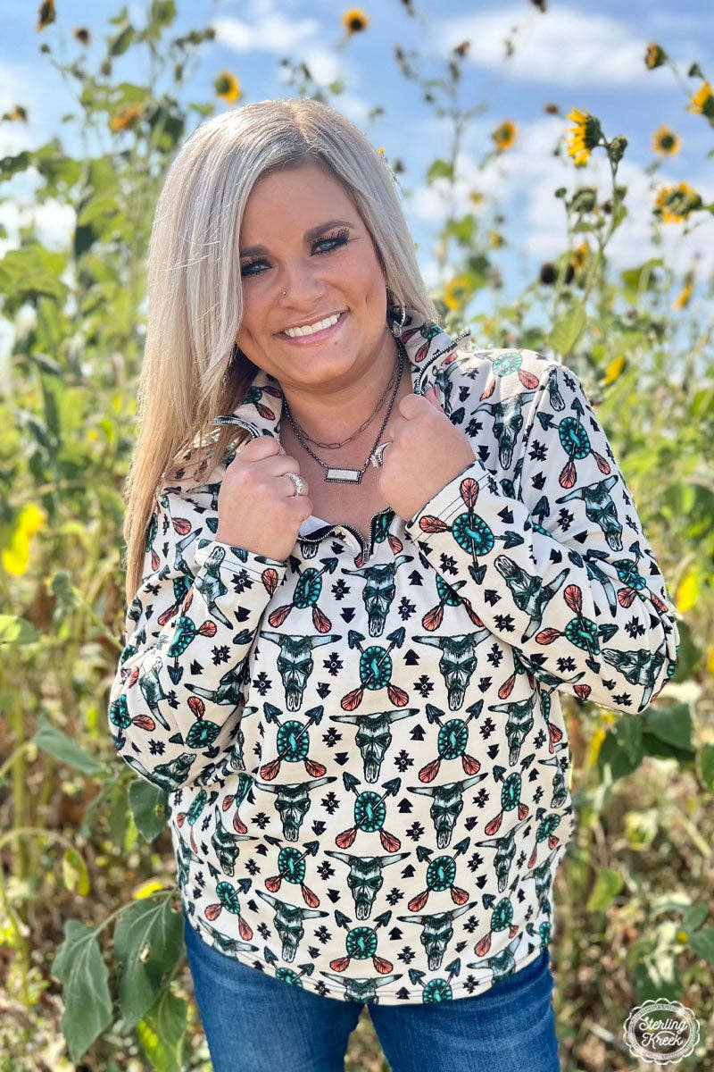Eastern Tribal Pullover