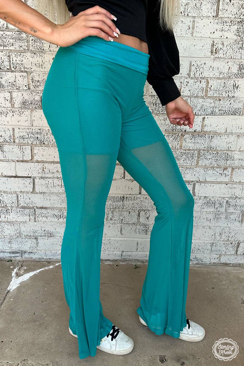 Meshed Up Bells - Turquoise