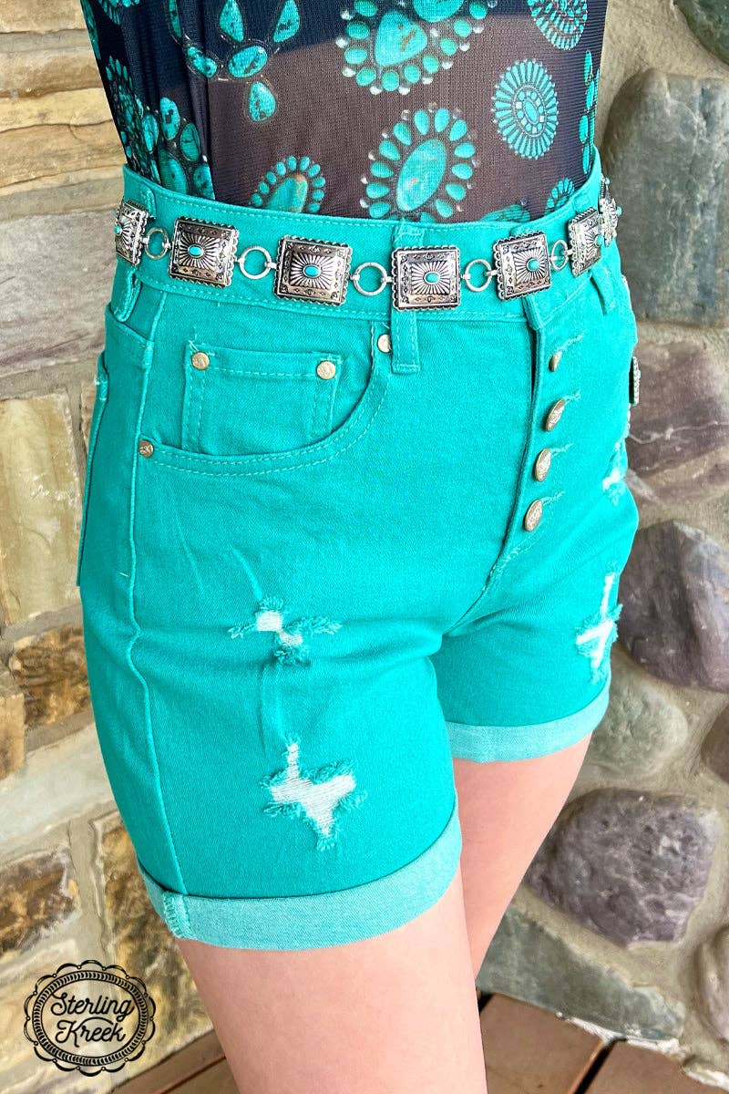 TENNESSEE WALKING SHORTS TURQUOISE