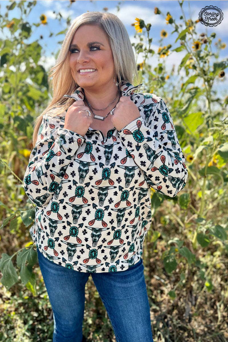 Eastern Tribal Pullover