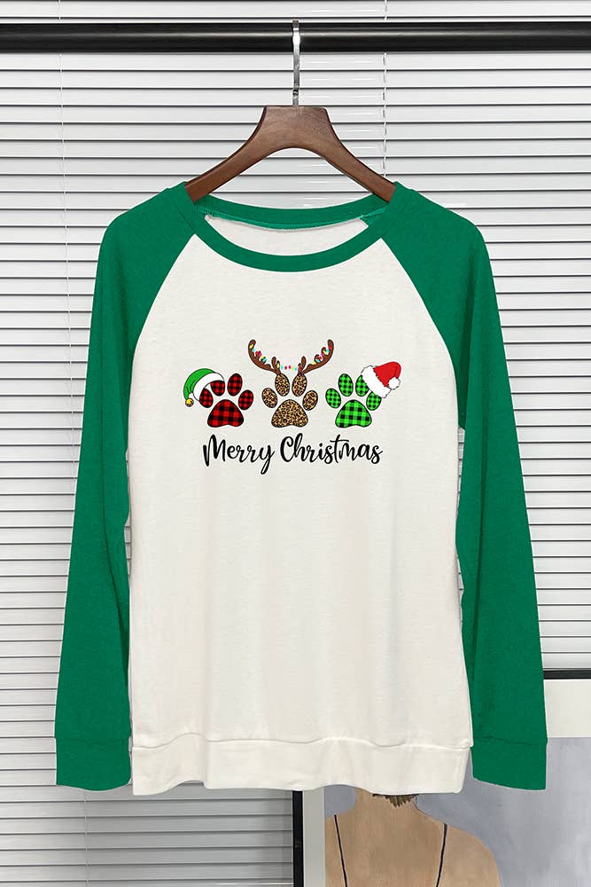 Merry Christmas couple Long Sleeve Top