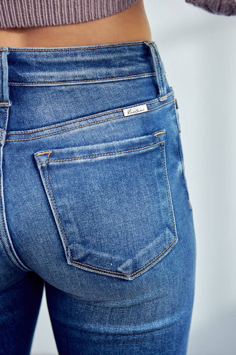 HIGH RISE ANKLE SKINNY
