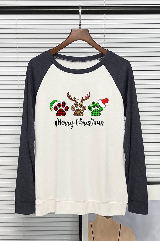Merry Christmas couple Long Sleeve Top
